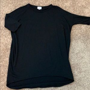 LuLaRoe Irma solid black XXS hard to find